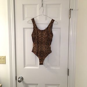 Cheetah Print Body Suit